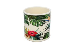 Chậu Hoa Tropic Dolomit Wh/Grn S 94295J
