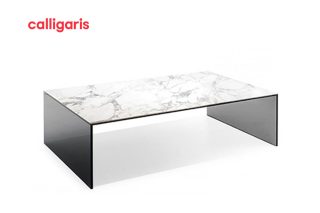 Bàn Nước Bridge Mặt Marble Trắng 120Cm
