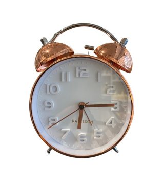 Alarm table clock ALU COPPAR 15X11 KA5721