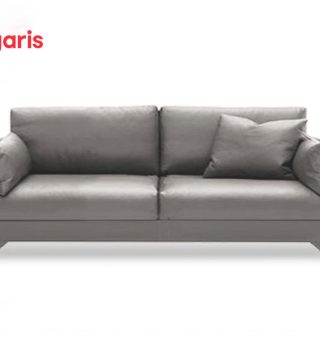 Urban sofa 3-seat Emotion Grays leather