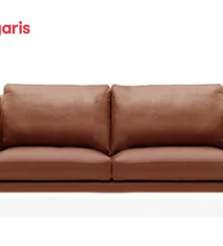 Sofa Queens 3 Chỗ 2M3 (Leather Hezelnut Emotion L1U)