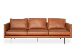 Sofa Penny 3 Chỗ 2M4 (Da Cognac 509Mb)