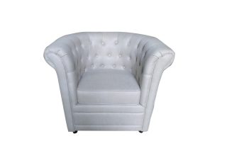 Armchair linen beige màu trắng tinh tế sang trọng