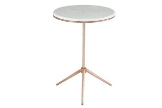 Bàn bên Trip lonok nhỏ gọn màu trắng sang trọng