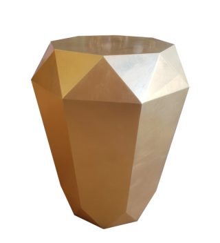 Bàn bên Diamond màu đồng kiểu dáng nghệ thuật hiện đại