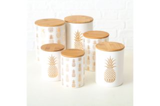 Bình Gốm Có Nắp Tropina