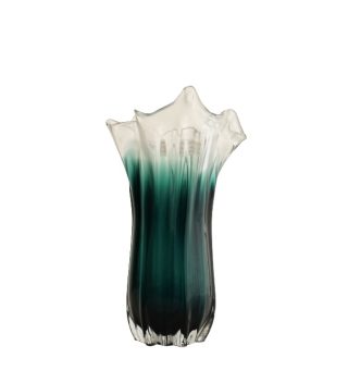 Vase glass Green