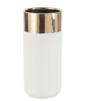 Vase Border Ceramic Gold