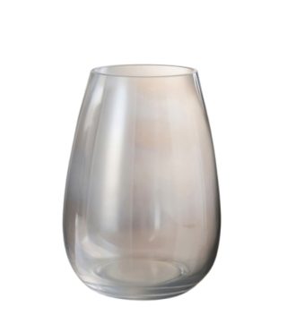 Vase Egg Glass Nacre