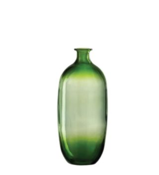 Vase Ella Glass Transparent/Gree