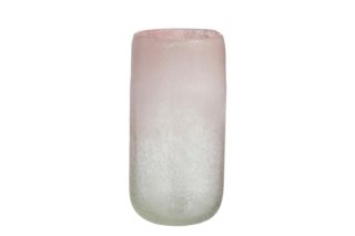 Bình Hoa Scavo Round Glass Pink L