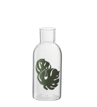 VASE ROUND LEAF 8X21