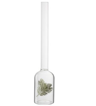 VASE CYL LONG LEAF 10X50