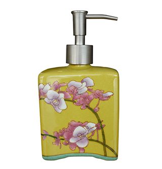 Orchid green spray bottle