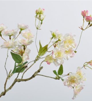Hoa Đào Màu Vàng Hồng 53Cm
