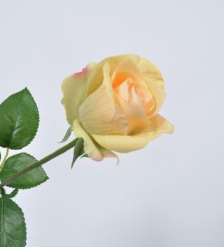Rose spray yellow 65 cm