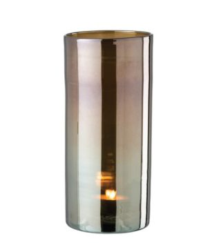 Hurricane Glass Dark Grey Large
