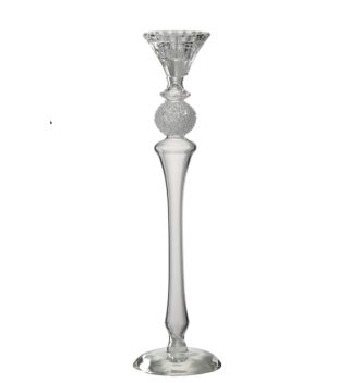 Candleholder Sugar Glass Clear Large
