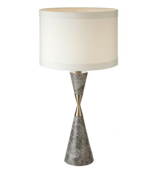 Lamp Caius Marb Brass 71x 36
