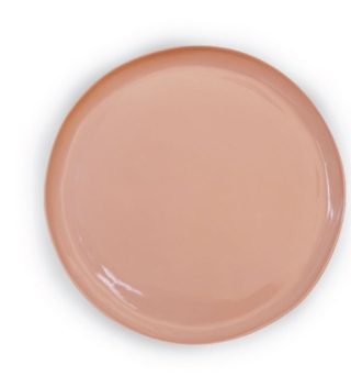 Đĩa Tròn Màu Hồng Lớn Qv519140