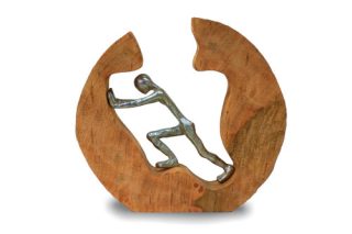 Tượng Push Wd/Alum Nat/Silv 85144J