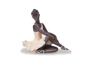 Tượng Ballerina Sit Pl Pk/Grya/4 94080J