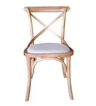 Cross dining chair