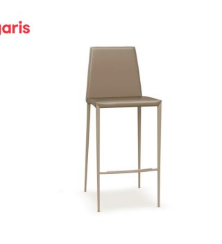 Aida bar chair Nougat leather