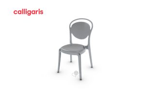 Parissienne P266 Grey Chair