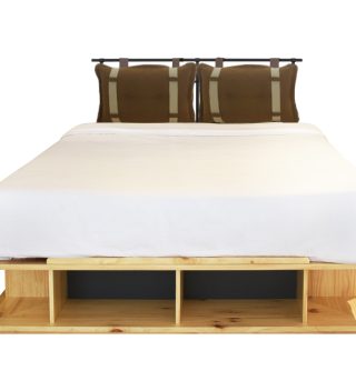 Bui wooden bed 1m6