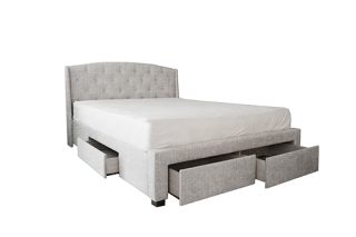 Iris queen size bed frame