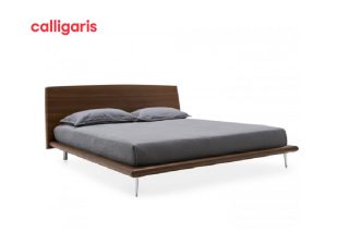 giường ngủ dixie 1m8 màu màu nâu trầm ấm sang trọng