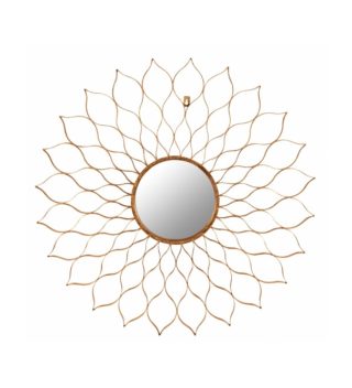 Pattern Gold Mirror Frame
