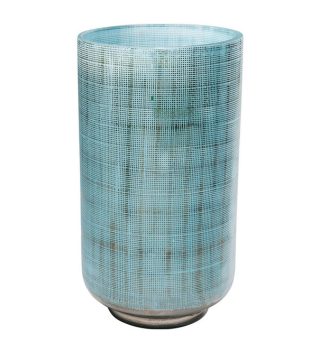 Jute Light Blue Vase - Large
