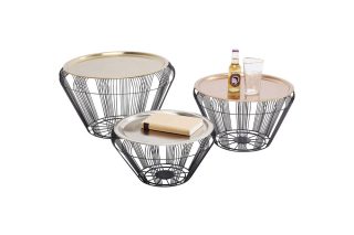 Bộ 3 Bàn Nước Bora Wire