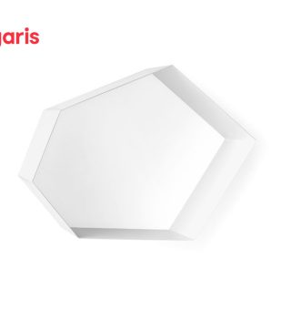 White shelf