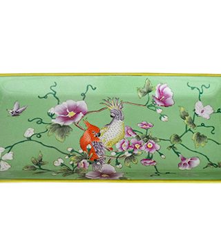 Parrot green tray