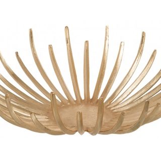 Khay Bông Hoa Tròn Gold