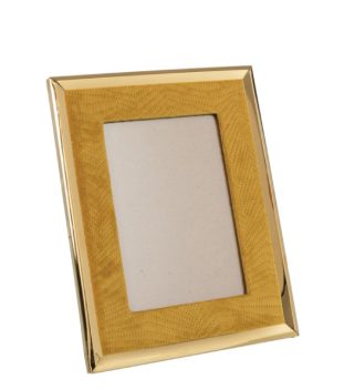 Photo Frame Velvet Ochre