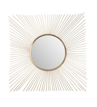 MIRROR SUNRAYS MET/GL GOLD