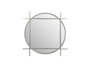 Khung Gương Tròn Silver