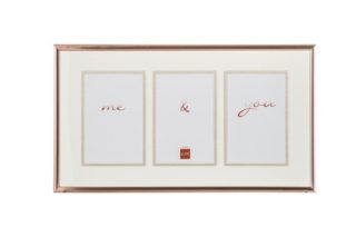 Photo frame 3X10X15 metal gold