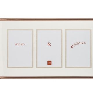 Photo frame 3X10X15 metal gold