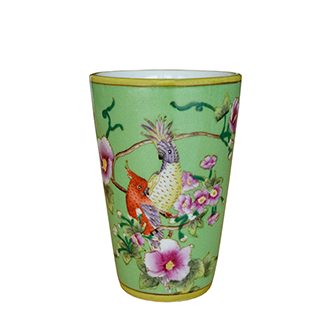 Green cup parrot