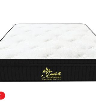 Isabelle fleece pocket spring mattress 1M6 IT16W4