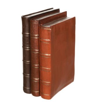 Books Poly Brown Medium