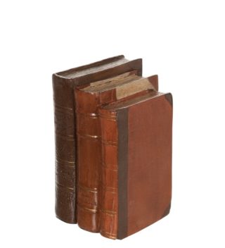 Books Poly Brown Medium