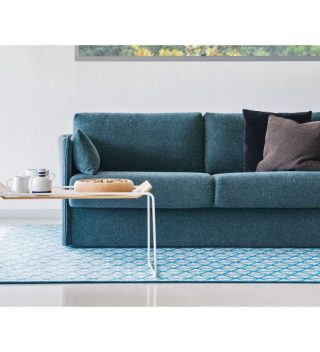 Sofa Urban màu xanh lạ mắt với kiểu dáng hiện đại sang trọng