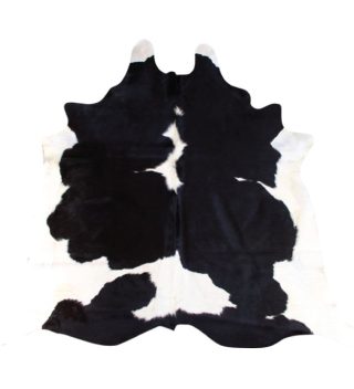 Thảm Cowskin Đen (1,8M X 1,9M)