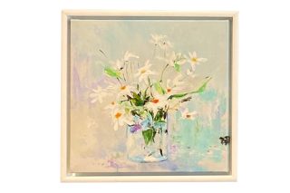 White Flower Painting
